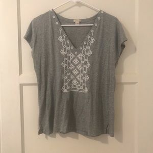 Jcrew v-neck t-shirt